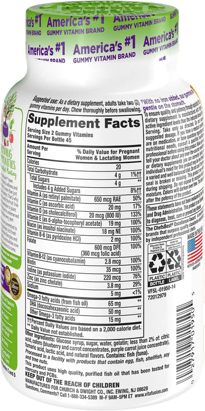 Vitafusion Vitaminas Prenatales en – Omega-3 DHA (50 mg): un ácido graso que juega un papel importante en la salud – Image 2
