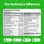 Herbtonics Multivitamínico Vegano Completo para Hombres y Mujeres - 120 Cápsulas