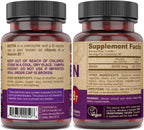 DEVA Biotina Vegana 6000 mcg - Suplemento de Vitamina B7, Comprimidos Pequeños, 90 Unidades