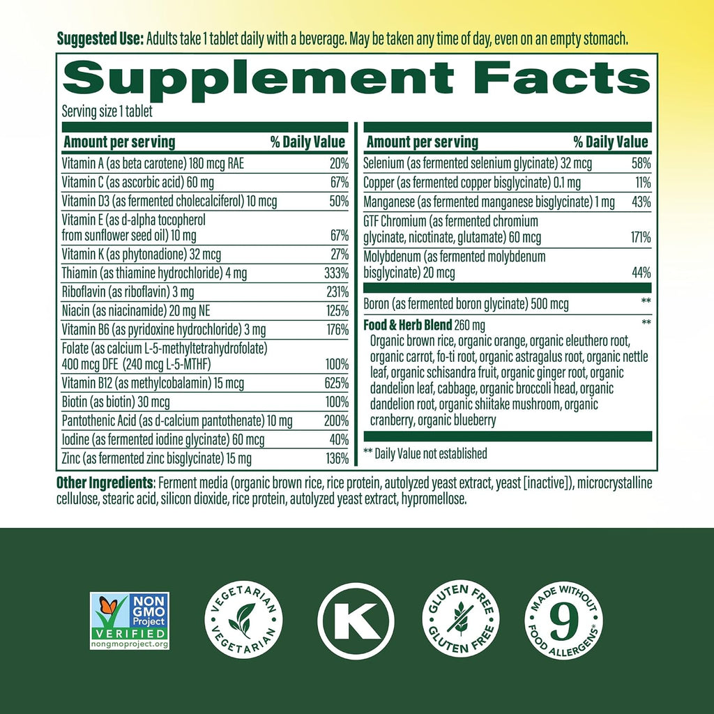 MegaFood One Daily Multivitamínico para Hombres