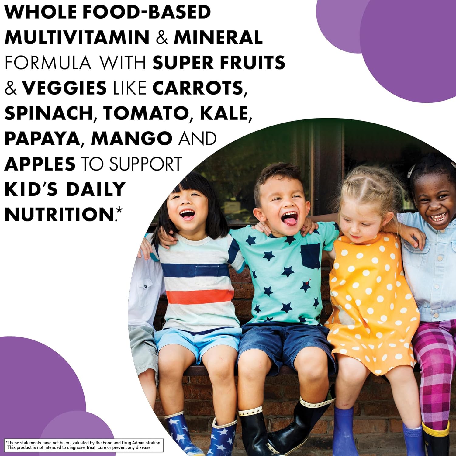 Bluebonnet Nutrition Rainforest Animalz Multivitamínico Masticable para Niños, 90 Comprimidos
