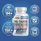 Clean Nutra TMG 1000mg - Multivitamínico Metilado para Mujeres y Hombres