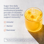 Trace Minerals Power Pak Multivitamínico y Minerales Traza - 1200 mg Vitamina C - 30 Sobres