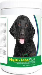 Healthy Breeds Multi-Tabs Plus para Perros Curly-Coated Retriever, 365 Comprimidos Masticables