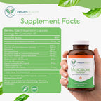 Microbiome Balance – Suplemento para la Salud Digestiva con Monolaurina y Ácido Caprílico – 120 Cápsulas