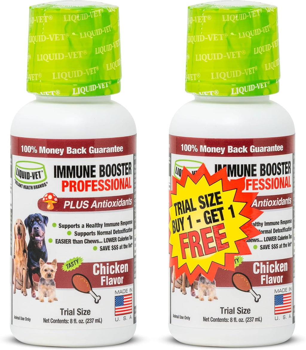 Immune Support for Dogs – Protección Antioxidante y Salud Intestinal – Con Inulina, Beta-Glucano, Omega-3 y Más