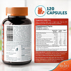 NextGenU Suplemento Cerebral - 120 Cápsulas Veganas - Nootrópico con Aminoácidos, Polifenoles y Vitaminas B