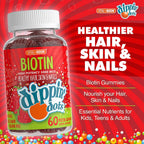 Vital+Boon Biotina 5000mcg Gomitas - 60 unidades