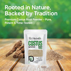 Dr. HERBALIST Polvo de Raíz de Costus 200g - Saussurea Costus Puro (Qust Al-Hindi) con Costunólido | Halal