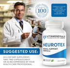 Vitaminerals® 119 Neurotex™ | Apoyo al Sistema Nervioso y Alivio del Estrés | Mente Tranquila | Estado de Ánimo Positivo | 60 Cápsulas Vegetarianas