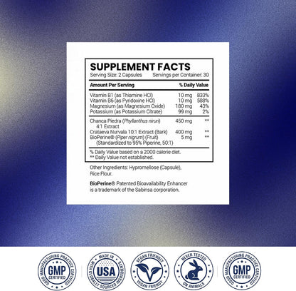 Research Verified Stone Support – Defensa Óptima Contra los Cálculos Renales – 360 Cápsulas Veganas – Image 8