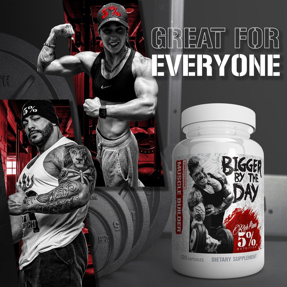 5% Nutrition BiggerByTheDay – 120 Cápsulas (30 Dosis) - görsel 4