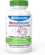 DrFormulas Saccharomyces Boulardii Probiotic 10B CFU - 60 Capsules