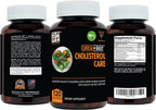 Clinical Daily Cholesterol Care - Complemento para el Colesterol con Esteroles Vegetales, Vegano, 120 Cápsulas