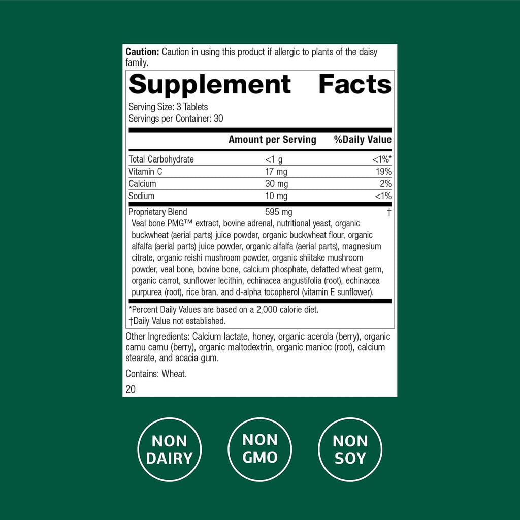Standard Process Cataplex C - Vitamina C Antioxidante - 90 Comprimidos