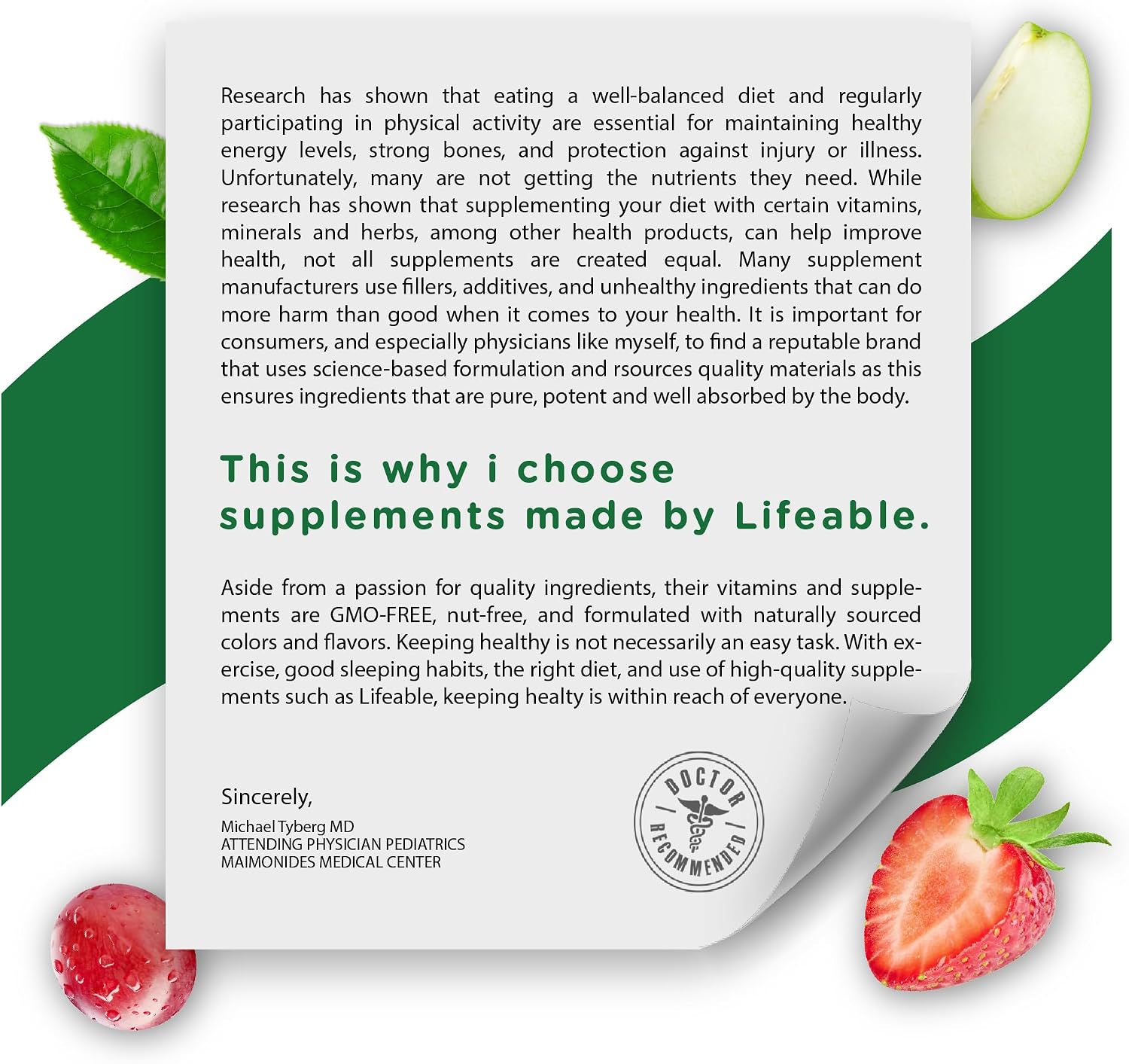 Lifeable Vitamina C para Niños Sin Azúcar – 250 mg – Gominolas Sabor Naranja – 90 Unidades