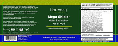 Mahasudarshan Ghan Vati Mega Shield – 120 – Función respiratoria: Tradicionalmente, la mezcla de hierbas se ha – Image 2