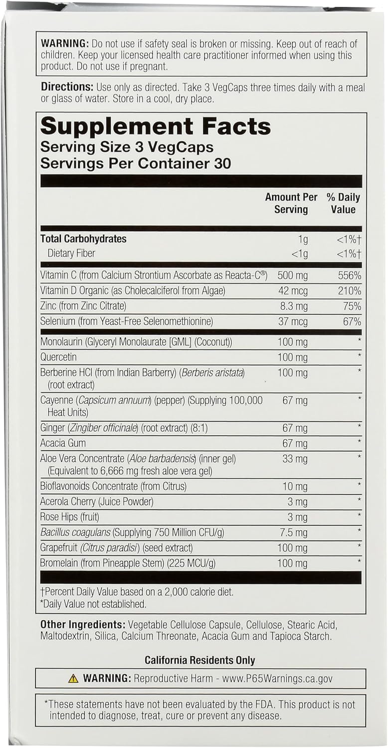 Solaray ImmuFight™, Apoyo Respiratorio, 90 Cápsulas Veganas