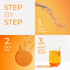 REACTONZ 5 in 1 Immunity Plus – Immune Support & Antioxidant Supplement – Vitamin C, Zinc, Manuka Honey, Rosehip & Propolis – Natural Zesty Orange Flavor – 20 Day Supply Effervescent Tablets