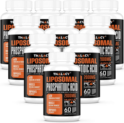 Thalacy 2000mg Ácido Fosfatídico Liposomal - – Ingredientes de calidad: No transgénicos y libres de esteroides, – Image 8