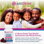 Just Thrive Probiotic Gummies – Gomitas probióticas para toda la familia (30 unidades)