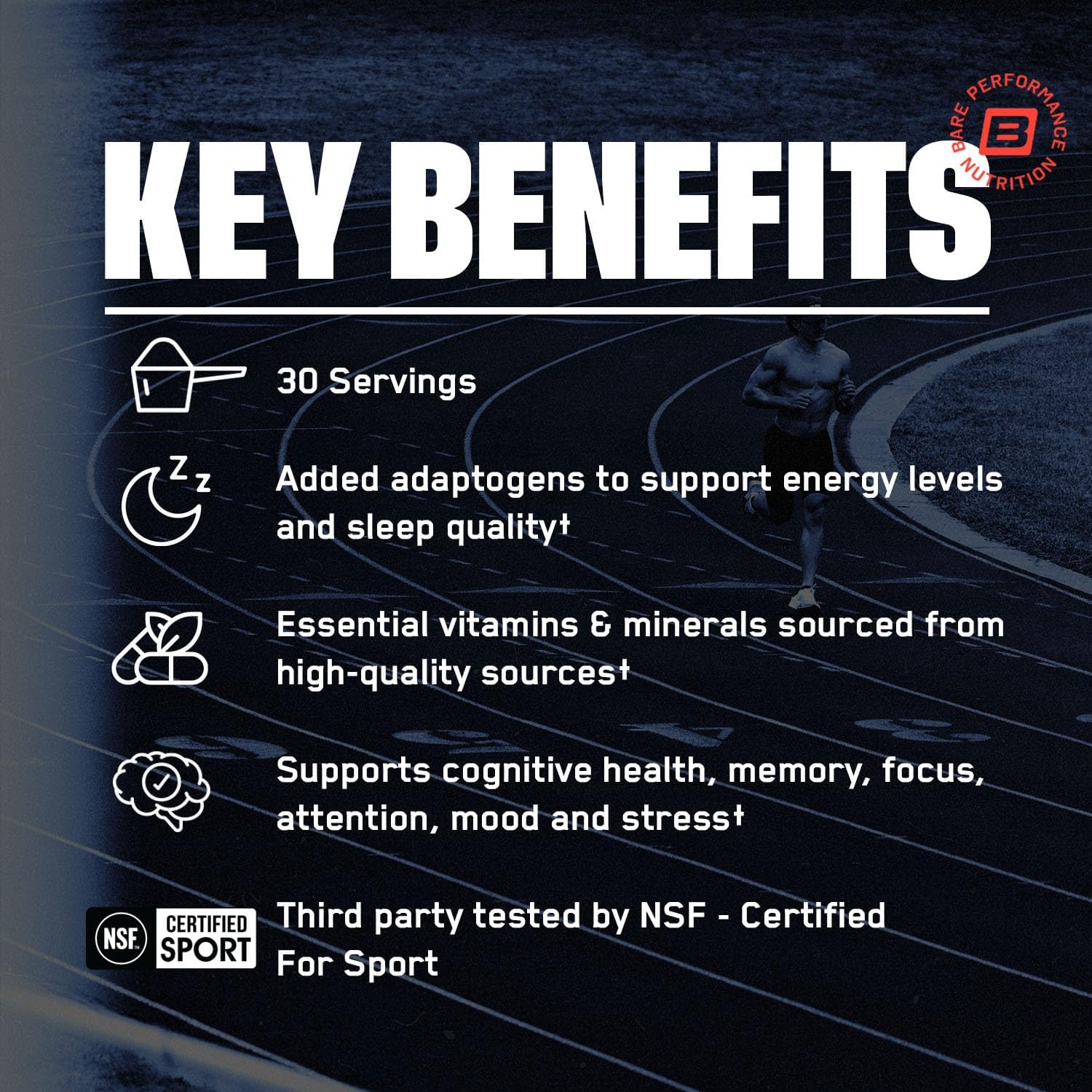 BPN Strong Multi-Vitamin - Multivitamínico con Adaptógenos