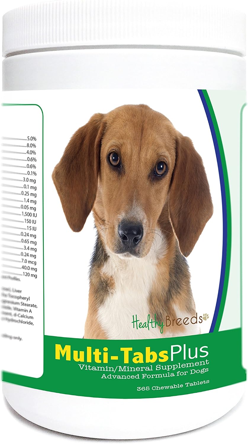 Healthy Breeds Harrier Multi-Tabs Plus Comprimidos Masticables 365 Unidades