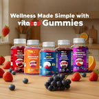 Vitabod Irish Sea Moss & Bladderwrack Gummies con Burdock Root - 180 Gominolas Vegan