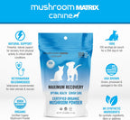 Om Mushroom Matrix Pet - Canine: Organic Mushroom Powder Supplement for Dogs and Cats, 100 g