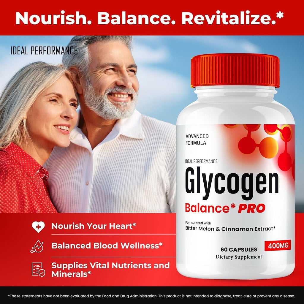 Glycogen Balance Pro Advanced Blood Formula Capsules - 60 Cápsulas