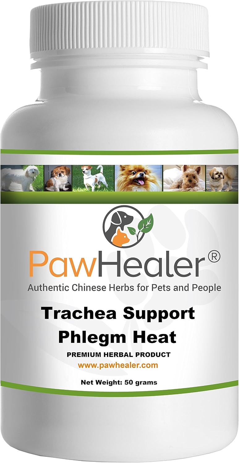 PawHealer® Trachea Support - Remedio para la tos del perro - Polvo 50g