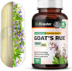 BIO KRAUTER® Ruda Cabruna para la Lactancia - Suplemento Vegano - 100 Cápsulas - 1200 mg por Ración - Sin Rellenos, No Transgénico