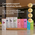 Children's Immune Daily Syrup - Jarabe Inmunológico Infantil con Astrágalo, Codonopsis, Ashwagandha y Regaliz, Sabor Menta Natural - 150 ml (30 dosis)