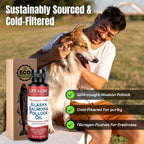 Lifeline Aceite de Salmón y Abadejo de Alaska Salvajes para Perros y Gatos - 250 ml