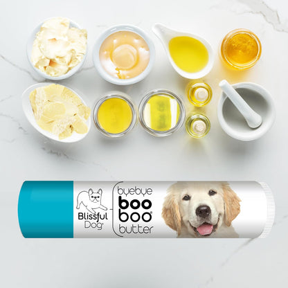 The Blissful Dog Golden Retriever Booboo – Aceites de oliva, ricino, aguacate, almendras y coco: Aportan ácidos – Image 2