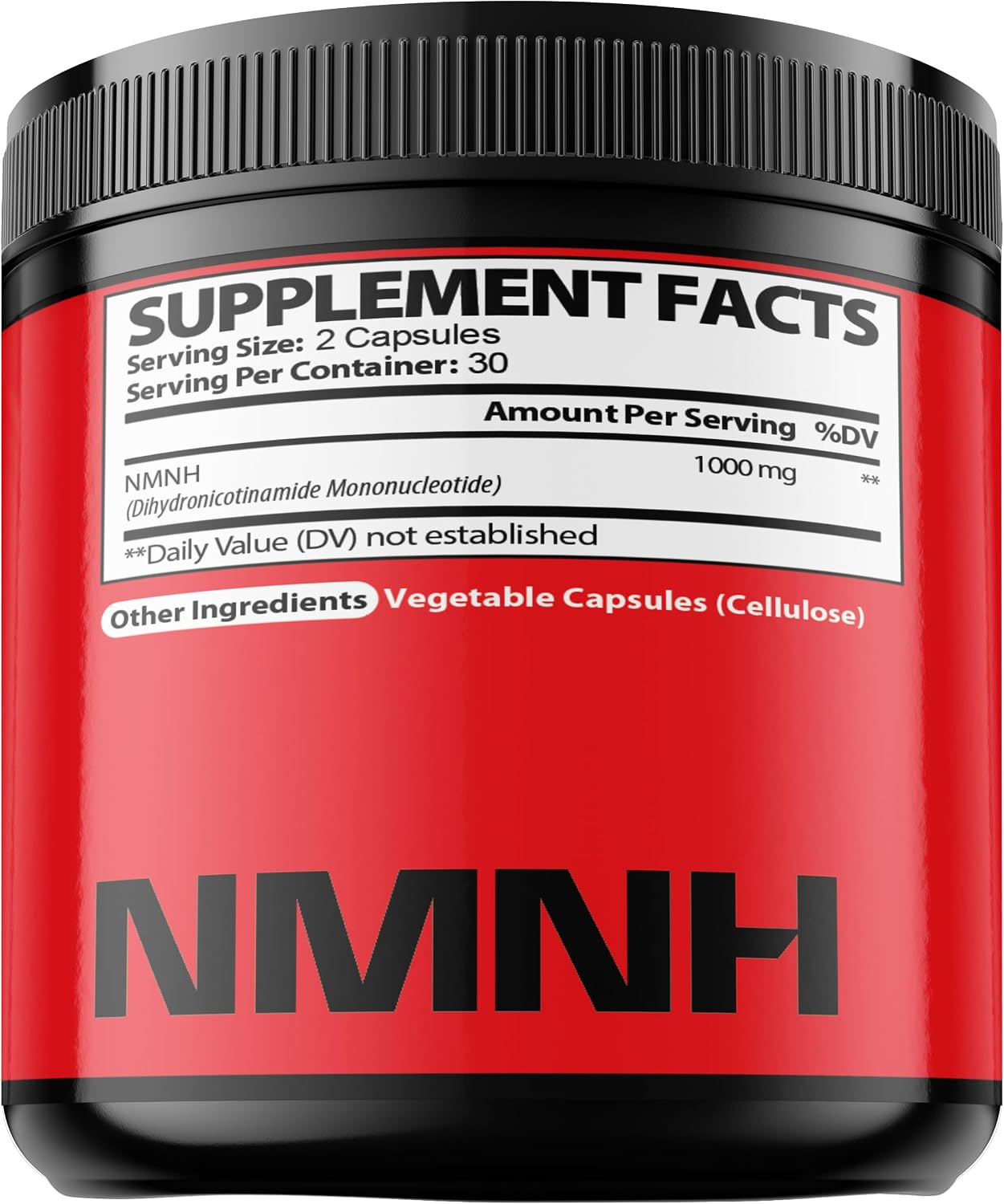 NMNH (Dihydronicotinamide Mononucleotide) - 1000mg por dosis - Suplemento NAD+ - 60 Cápsulas - 30 Días