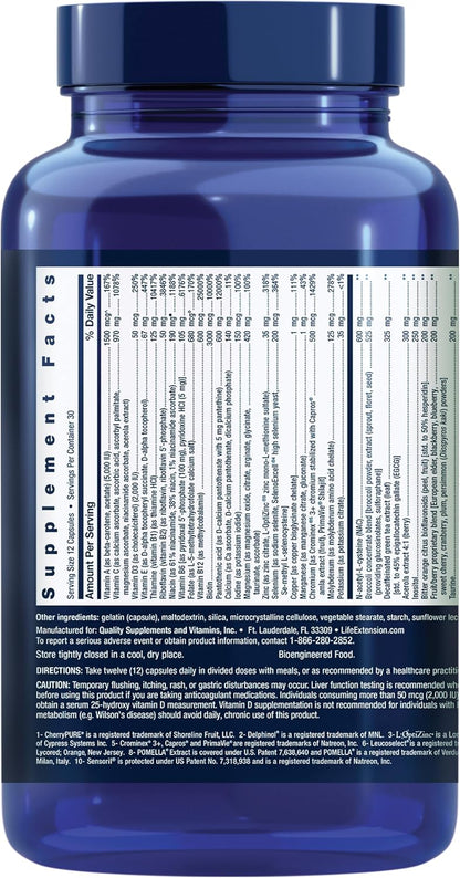 Life Extension Mix™ Cápsulas - – La vitamina D y el magnesio contribuyen al mantenimiento de los huesos y los – Image 2