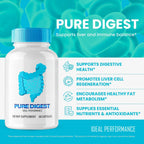 Pure Digest Capsules - Suplemento Digestivo Natural (60 Cápsulas)