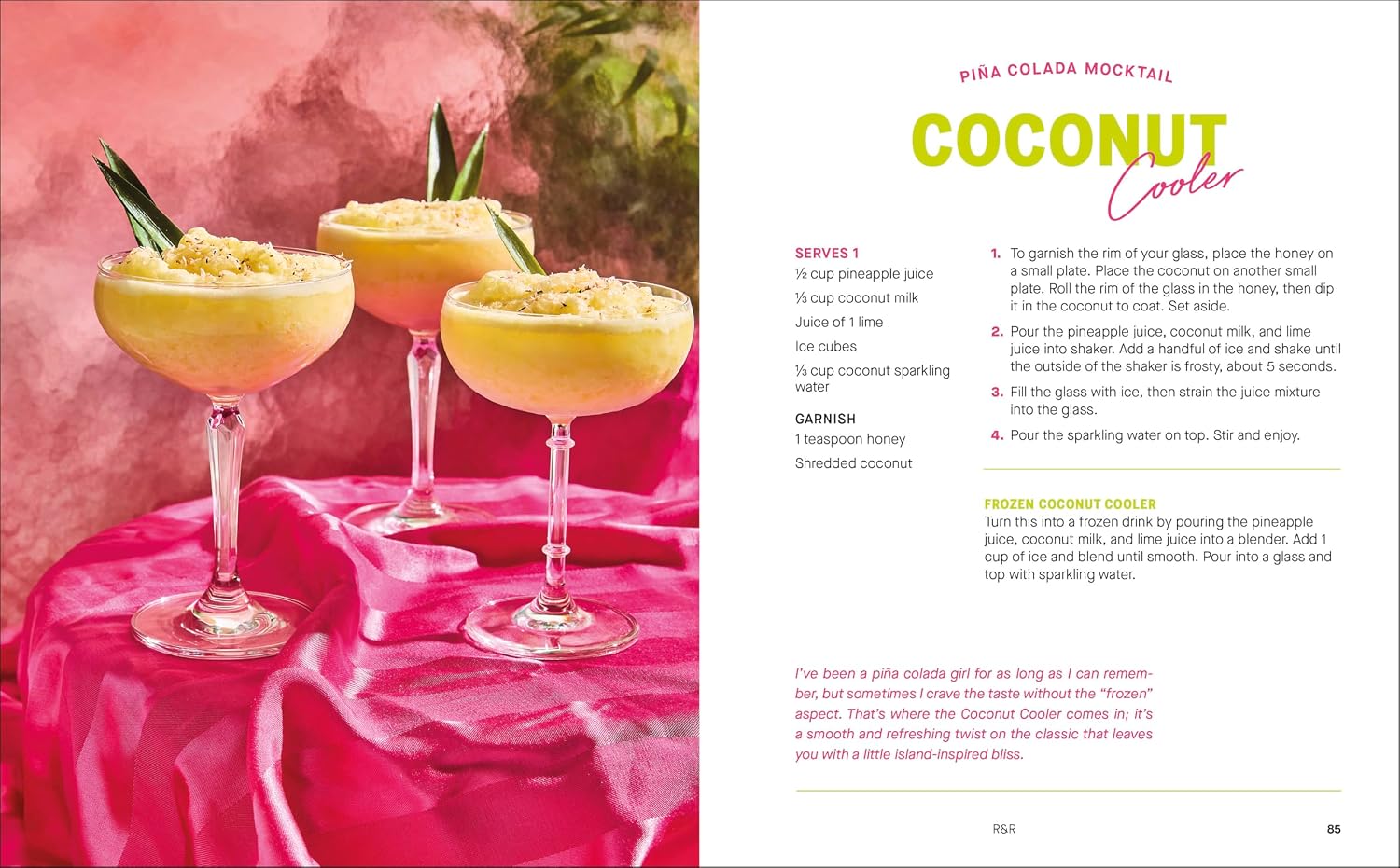 La hora del Mocktail: 70 sorbos para deleitarse en cualquier momento y noches sin resaca