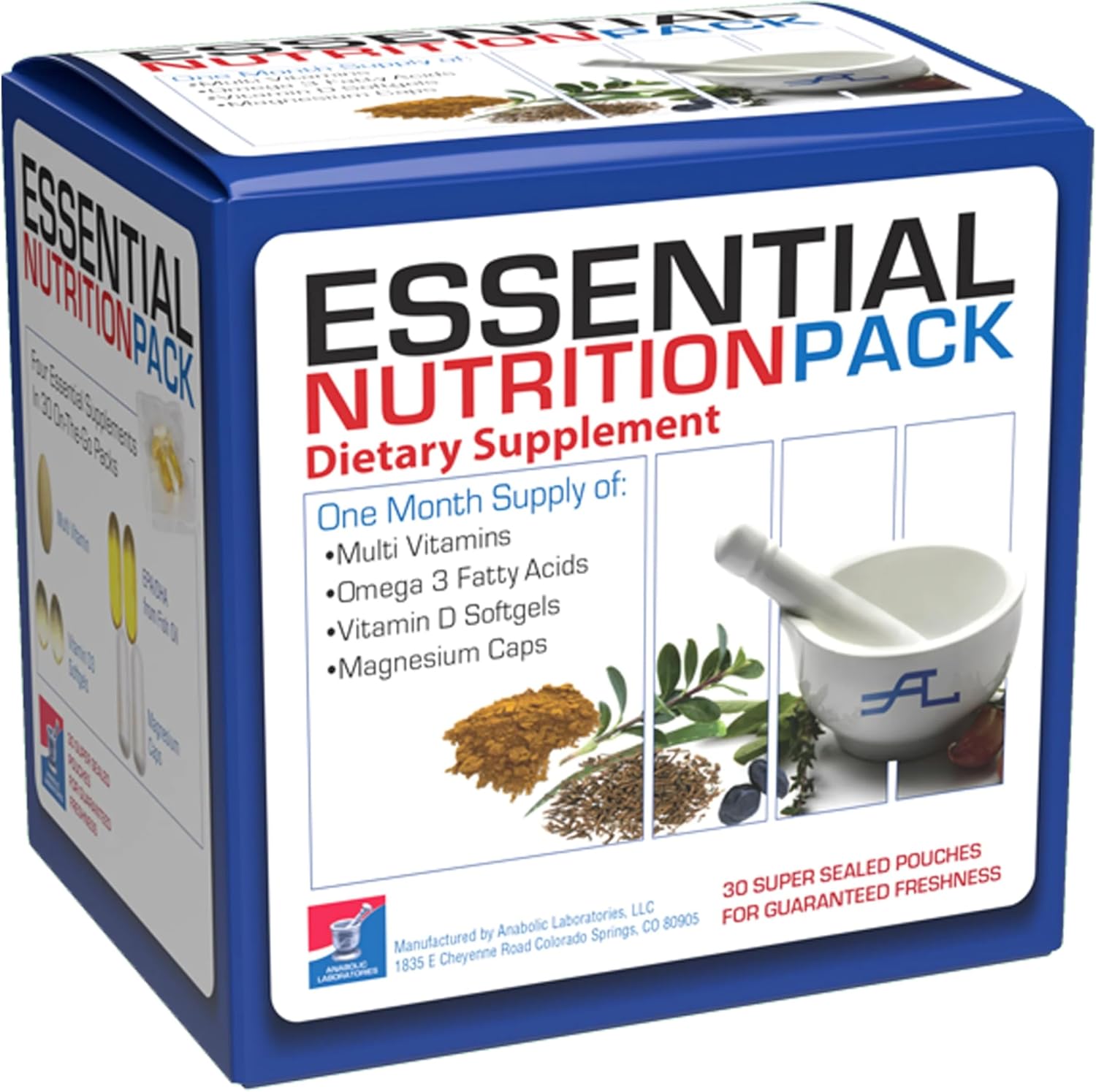 Paquetes Multivitamínicos Todo en Uno para Mujeres y Hombres Mayores de 50 - Omega 3, Magnesio, Vitamina D3 y Bioflavonoides Cítricos - 30 Sobres