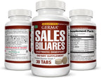 Germa Sales Biliares Suplemento Dietético Natural Ayuda Hígado 30 Comprimidos