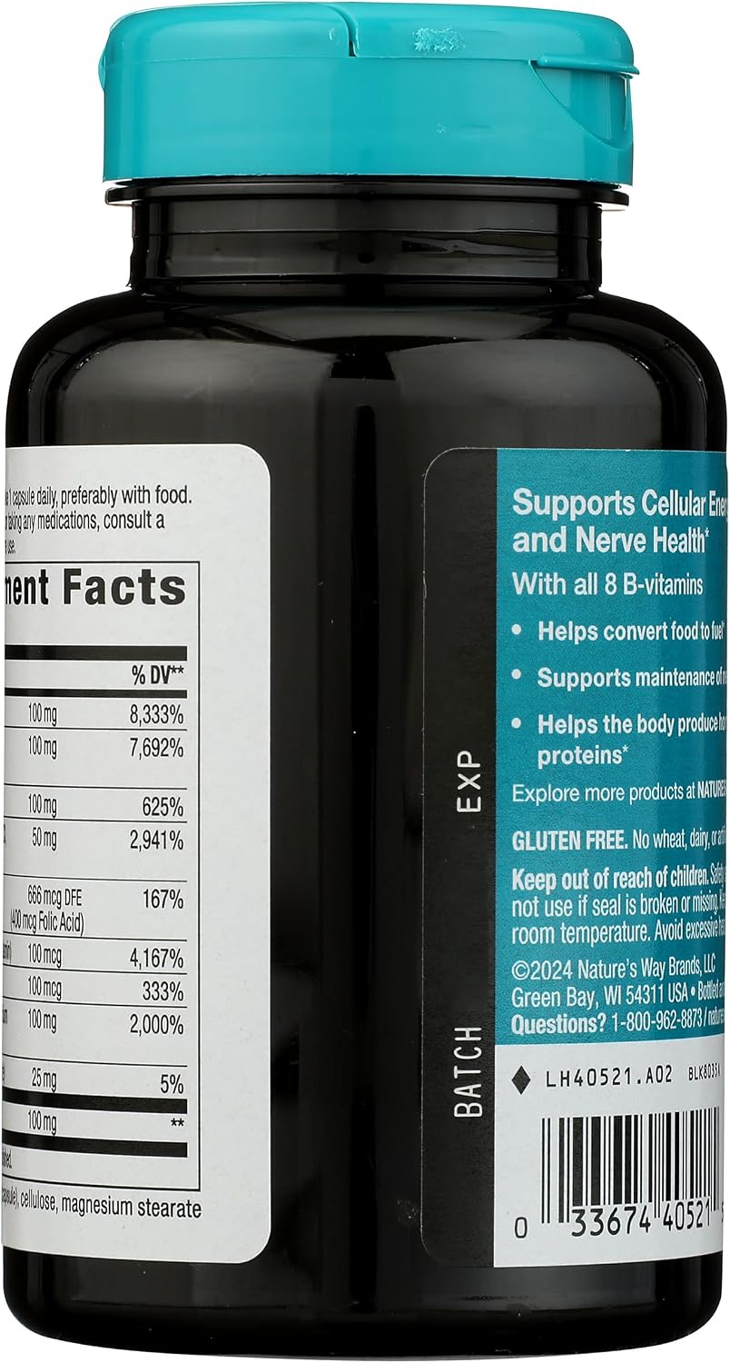 Nature's Way Complejo Vitamínico B-100