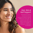 Applied Nutrition Longer Stronger Hair & Nails - Biotina, Sílice y Colágeno - 180 Cápsulas Blandas (Pack de 3)