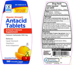 Quality Choice Calcium Carbonate 500 mg Antacid Chewable, 150 Tablets (Pack of 3)