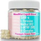 SHIZAM SAM-e & L-Tyrosine Gummies con Complejo B Metilado