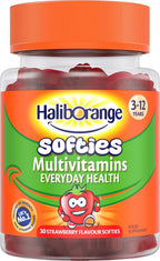 Haliborange Multivitamínico Infantil Fresa Blanditas 30