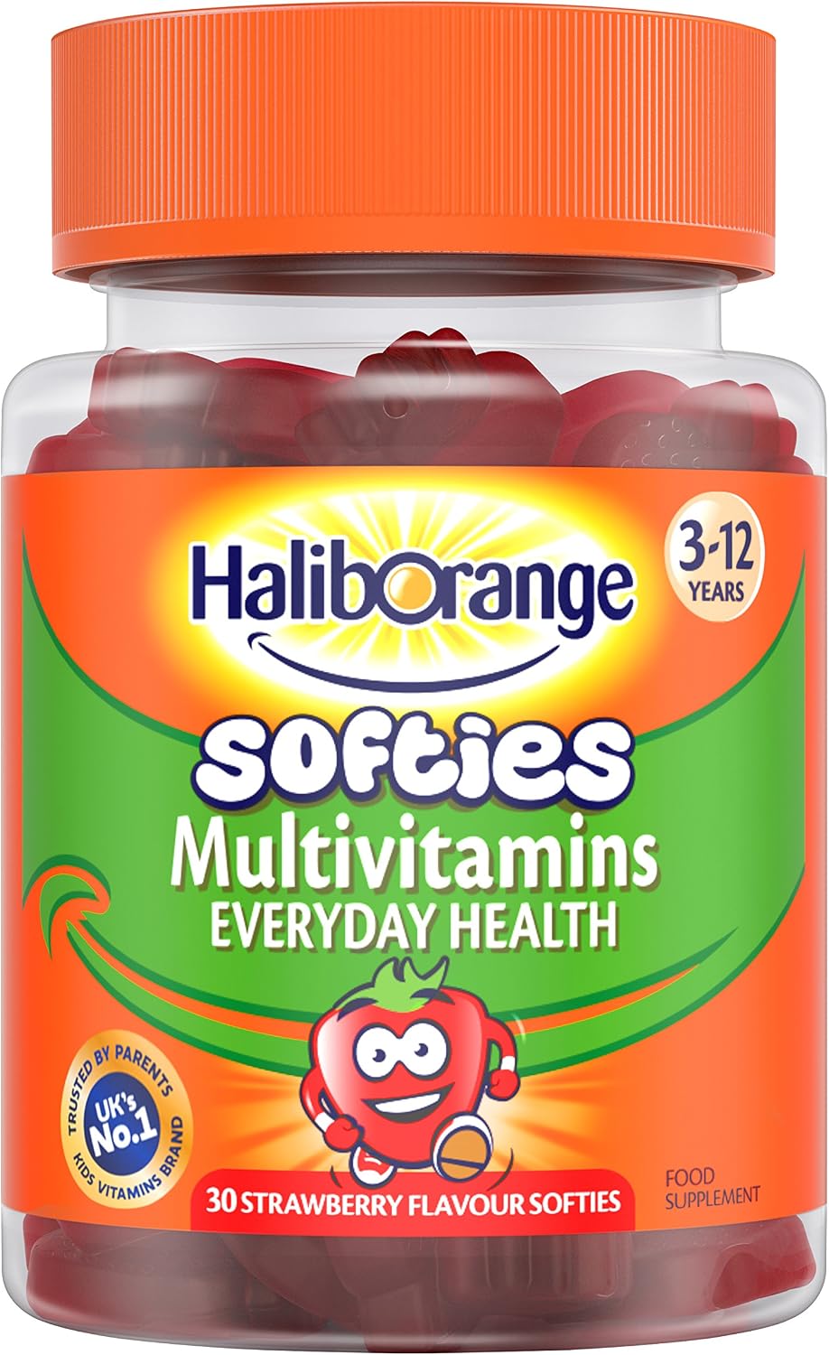 Haliborange Multivitamínico Infantil Fresa Blanditas 30