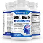 Suplemento Nootrópico para Memoria y Enfoque con Bacopa Monnieri y Vitaminas