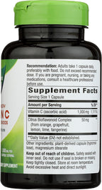 Nature's Way Extra Strength Vitamina C con Bioflavonoides, 1000 mg, 100 Cápsulas Veganas
