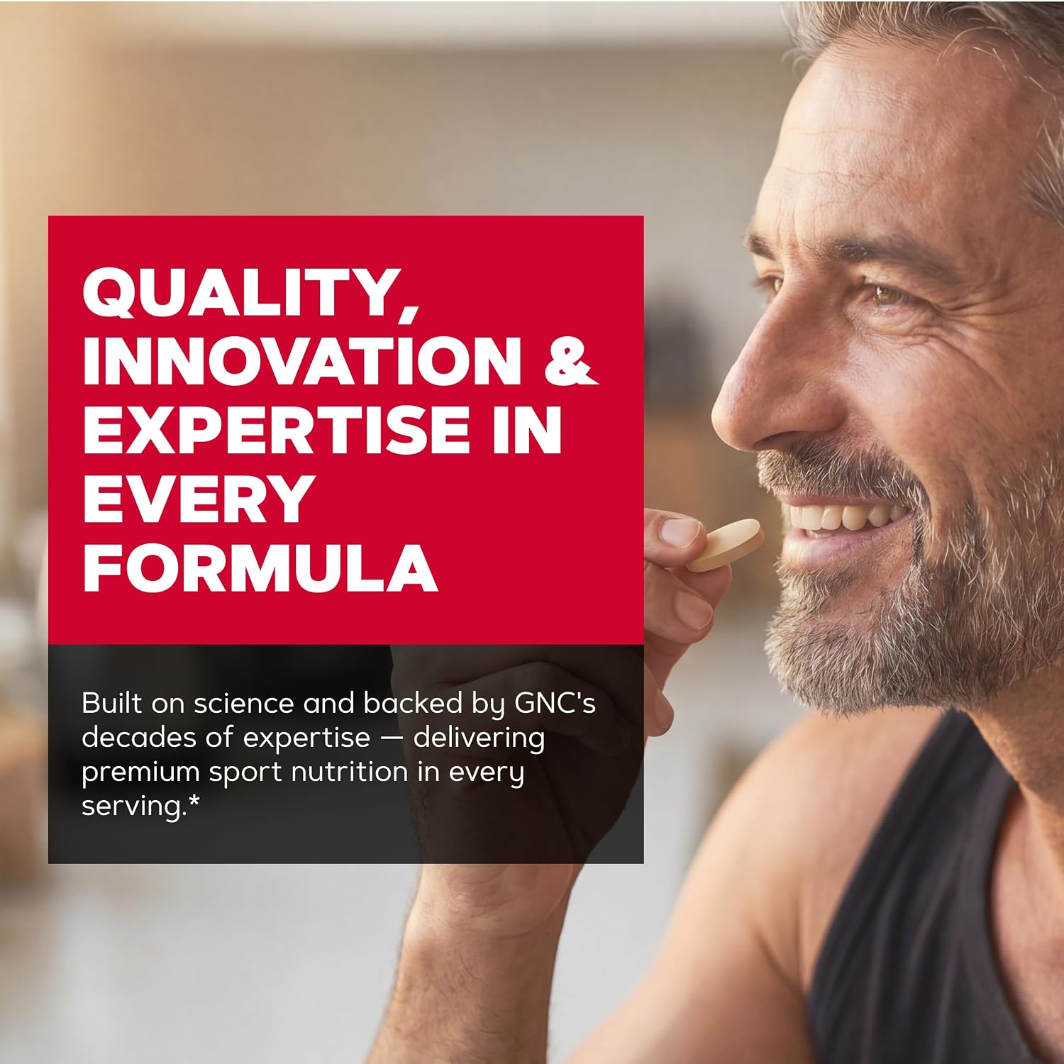 GNC Mega Men Sport Multivitamínico para Hombres, 180 Comprimidos
